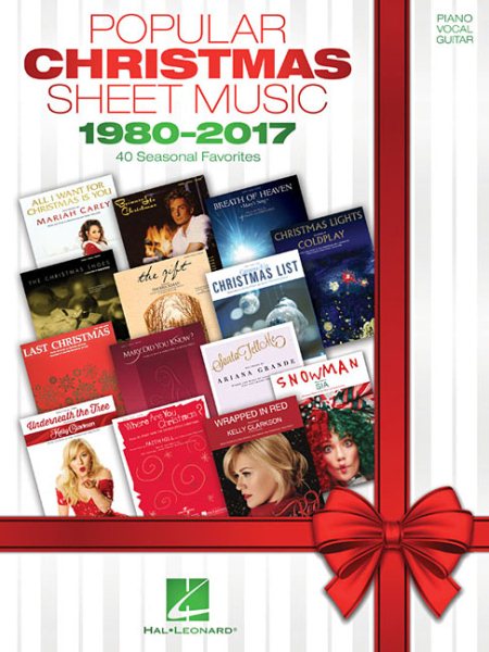 Popular Christmas Sheet Music 1980-2017