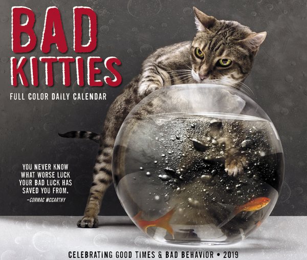 Bad Kitties 2019 Calendar