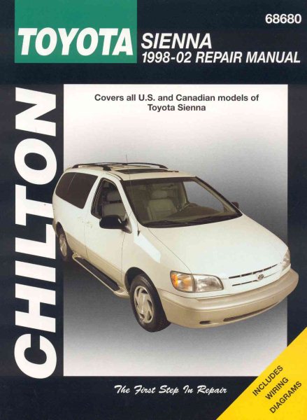 Chilton's Total Care Care Repair Manuals Toyota Sienna 1998-2002 | 拾書所