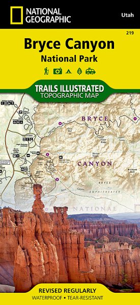 National Geographic Trails Illustrated Map Bryce Canyon National Park