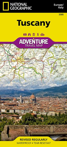 National Geographic Adventure Map Tuscany