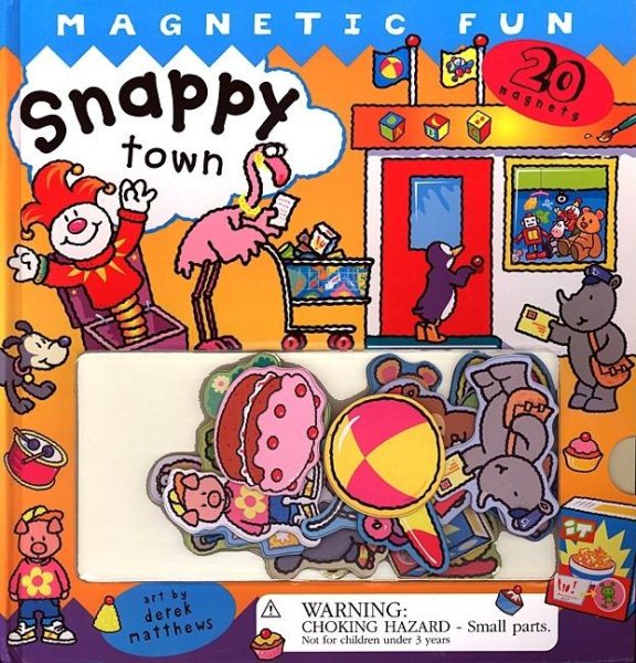 Snappy Town (Snappy Magnetic Fun Book Series) | 拾書所