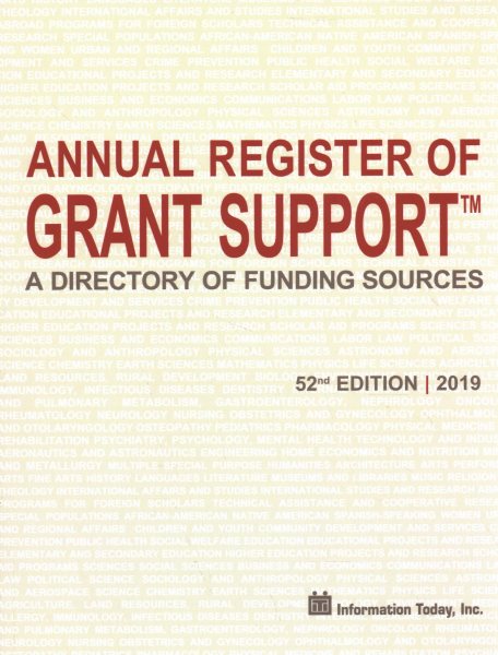 Annual Register of Grant Support 2019