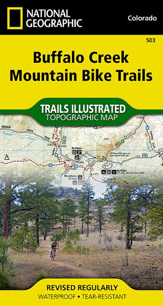 National Geographic Trails Illustrated Map Buffalo Creek Mountain Bike Trails Colorado | 拾書所