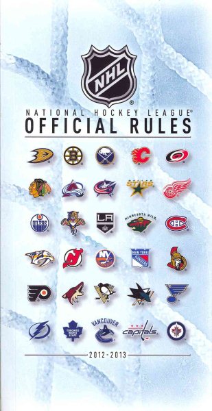 2012-2013 Official Rules of the NHL | 拾書所