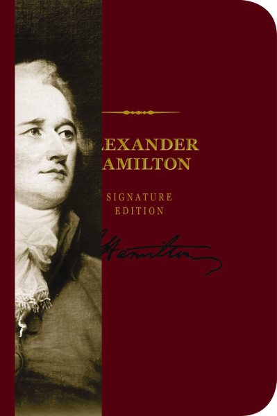Alexander Hamilton Leather Notebook