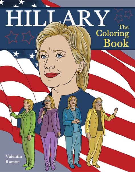 Hillary Adult Coloring Book | 拾書所