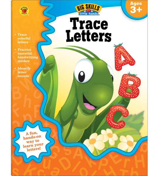 Trace Letters Activity Book, Grades Preschool - K
