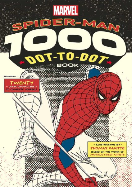 Marvel Spider-Man 1000 Dot-to-dot Book | 拾書所
