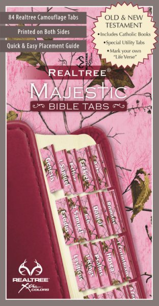 Realtree? Pink Camo Bible Tabs