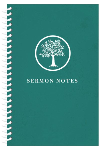 Olive Tree Sermon Notes Journal