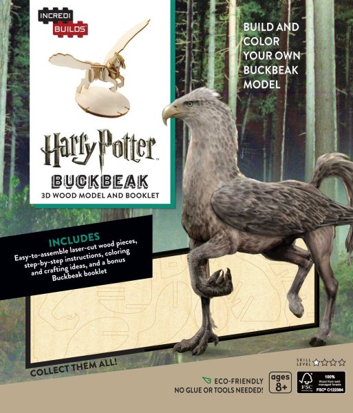 Harry Potter - Buckbeak 3d Wood Model | 拾書所