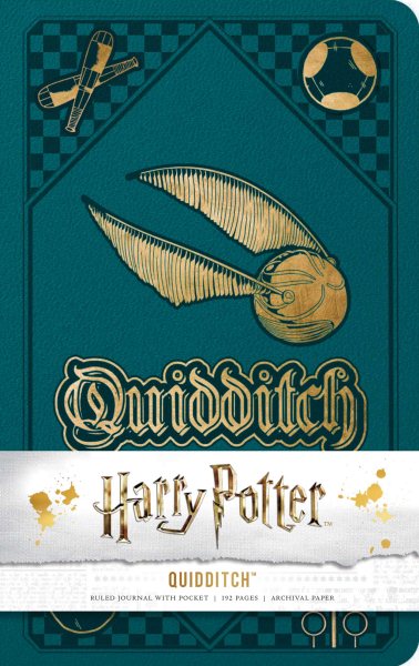 Harry Potter - Quidditch Hardcover Ruled Journal