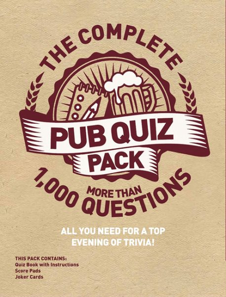 The Complete Pub Quiz Pack