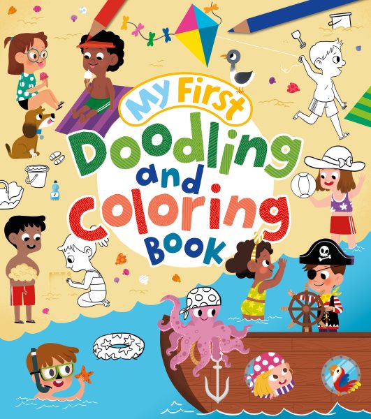 My First Doodling and Coloring Book