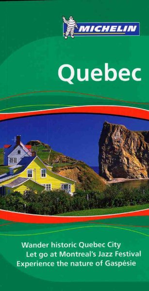 Michelin Travel Guide Quebec | 拾書所