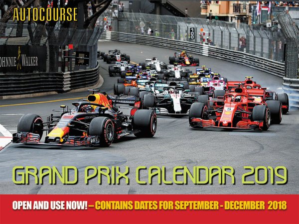 Autocourse Grand Prix 2019 Calendar