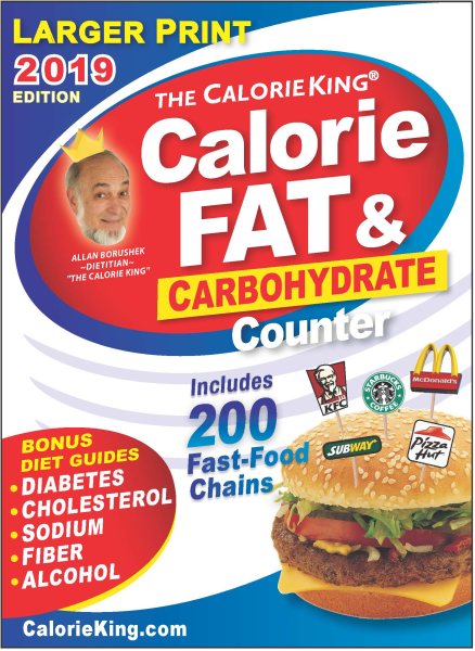 Calorieking 2019 Calorie, Fat & Carbohydrate Counter