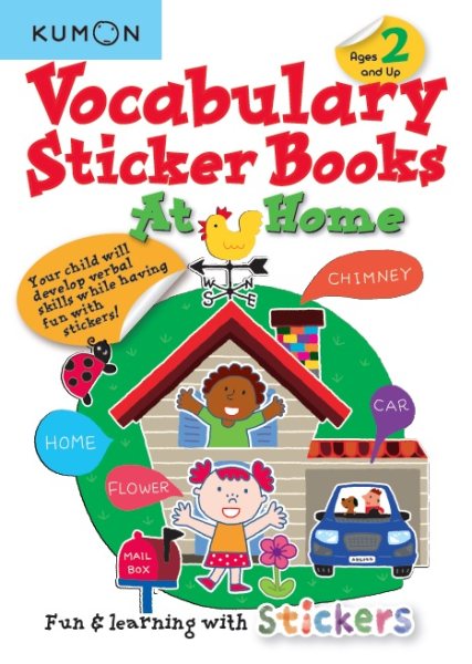 Vocabulary Sticker Books - at Home
