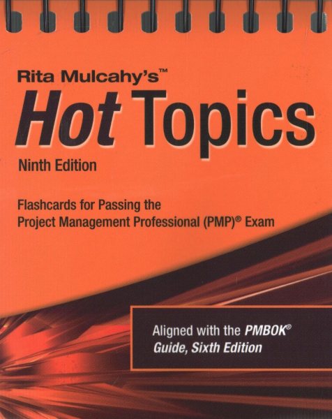 Hot Topics Pmp Exam Flashcards