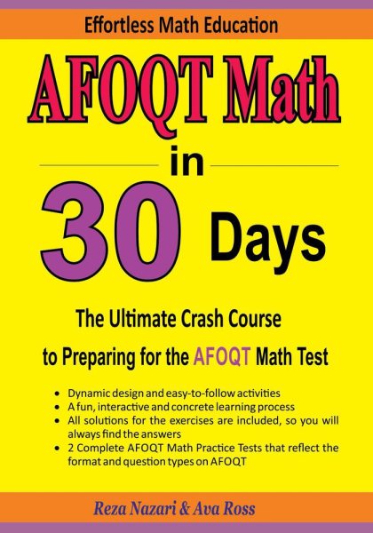 Afoqt Math in 30 Days | 拾書所