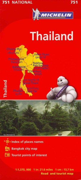 Michelin Thailand Map | 拾書所