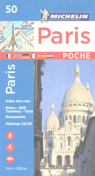 Michelin Paris Pocket Plan Poche 50 | 拾書所