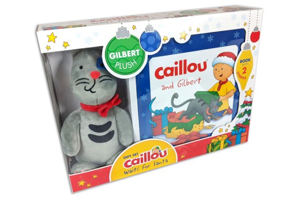 Caillou Waits for Santa Gift Set