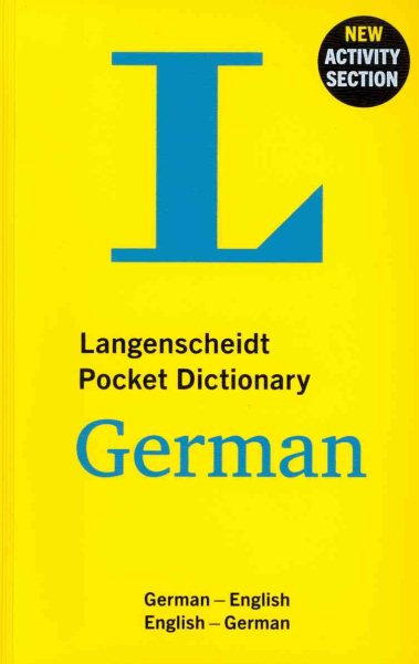 Langenscheidt Pocket Dictionary German | 拾書所