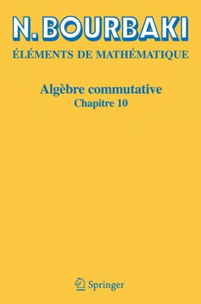 Algebre Commutative | 拾書所