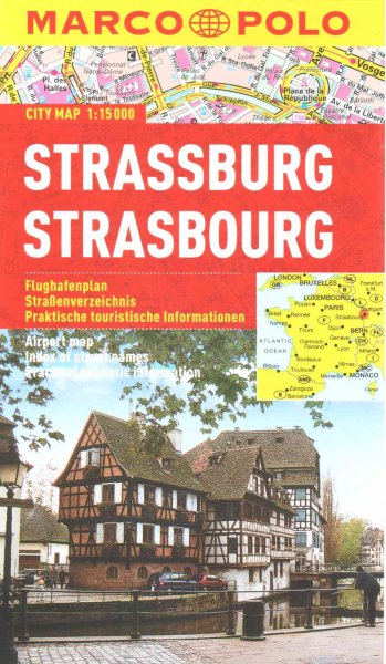Strasbourg Marco Polo City Map | 拾書所