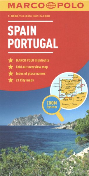Marco Polo Map Spain / Portugal | 拾書所