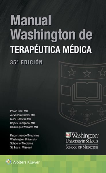 Manual Washington de terapéutica médica