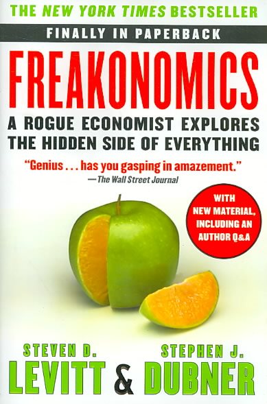 Freakonomics蘋果橘子經濟學