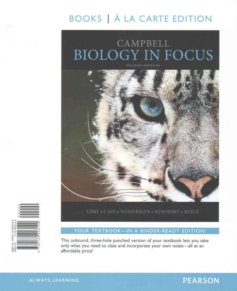 Campbell Biology in Focus + Masteringbiology With Etext Access Card
