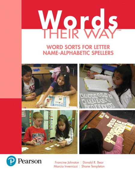 Word Sorts for Letter Name - Alphabetic Spellers