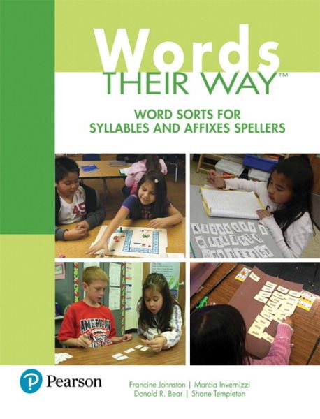 Word Sorts for Syllables and Affixes Spellers
