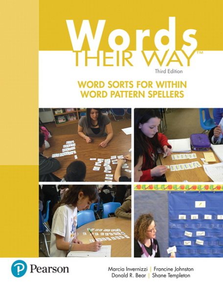 Word Sorts for Within Word Pattern Spellers