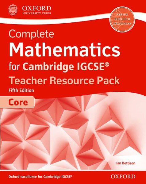 Complete Mathematics for Cambridge Igcse Teacher Resource Pack
