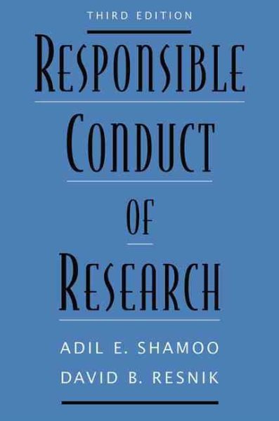 Responsible Conduct of Research