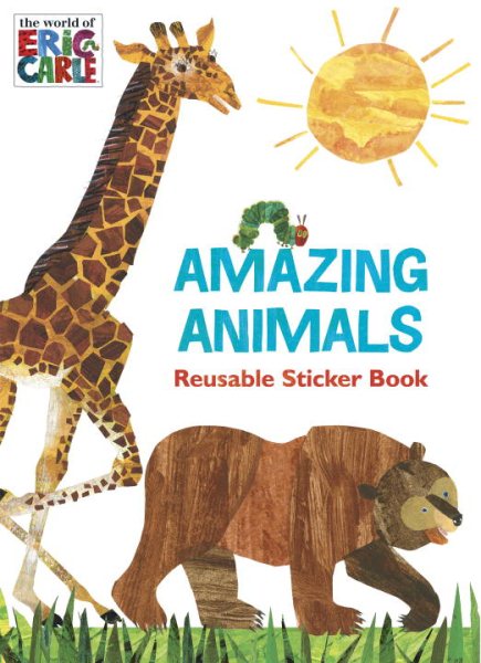Amazing Animals Reusable Sticker Book