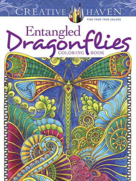 Creative Haven Entangled Dragonflies