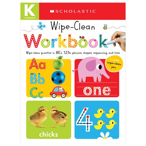 Wipe Clean Workbooks, Kindergarten | 拾書所