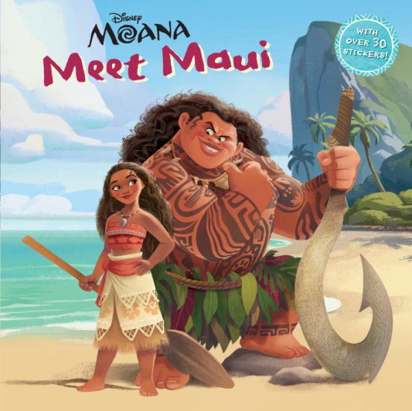 Spring 2017 Moana Pictureback With Stickers