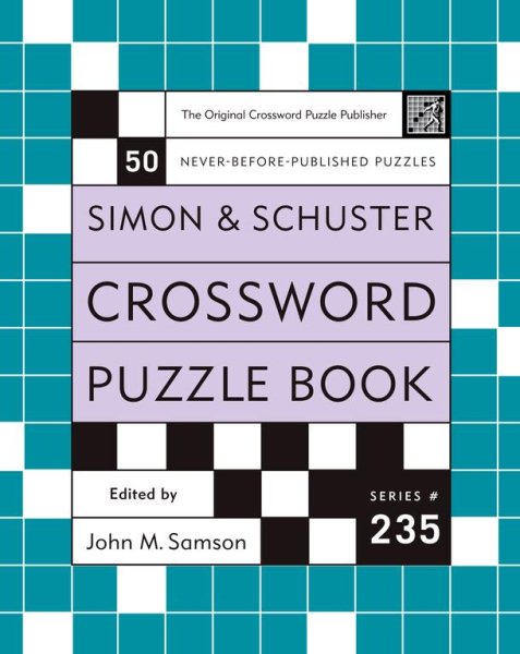 Simon & Schuster Crossword Puzzle Book #235 | 拾書所