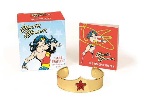 Wonder Woman Book and Tiara Bracelet