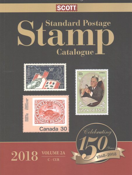 Scott Standard Postage Stamp Catalogue 2018