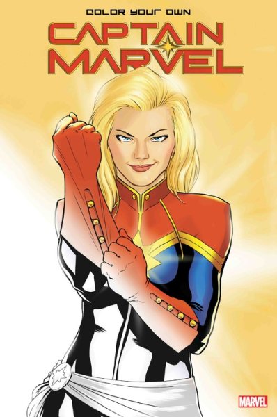 Color Your Own Captain Marvel