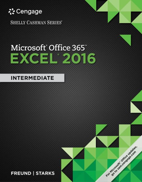 Shelly Cashman Microsoft Office 365 & Excel 2016