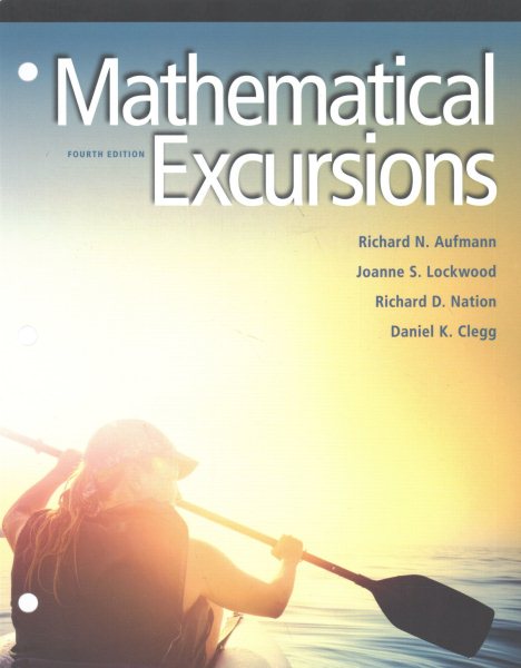 Mathematical Excursions + Enhanced Webassign Access Card